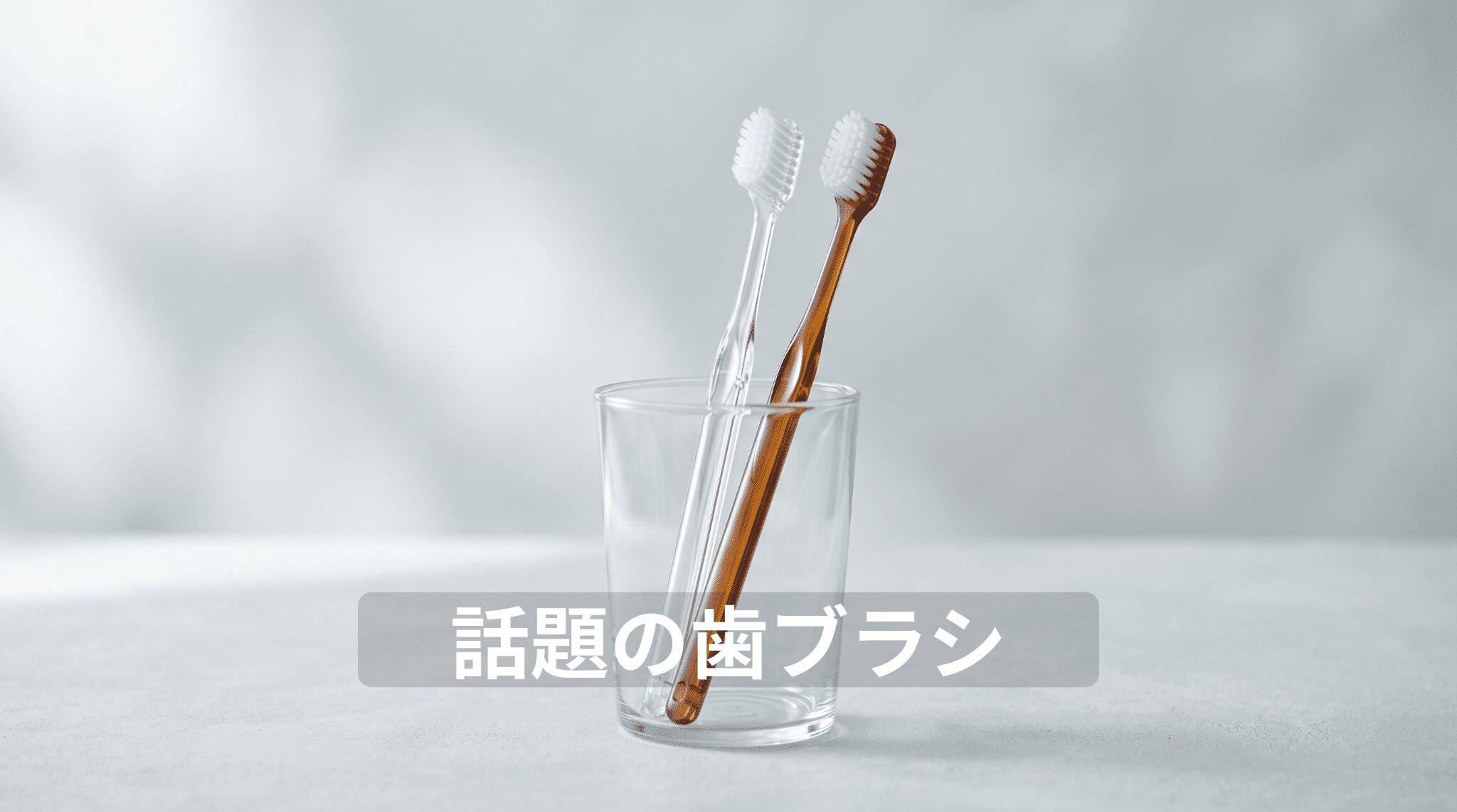 話題の歯ブラシ